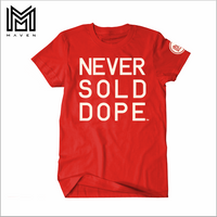 Never Sold Dope Red Men's T-Shirt